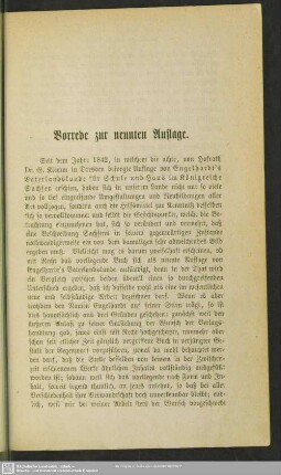 Vorrede zur neunten Auflage