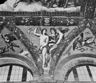 Szenen aus dem Mythos der Psyche nach Apuleius — Venus bei Juno und Ceres