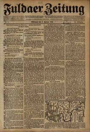 1918: Fuldaer Zeitung