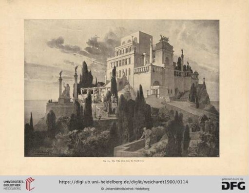 Fig. 30. The Villa Jovis from the South-west