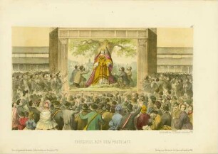 Grafik Bundesschießen 1862 (Festspiel)