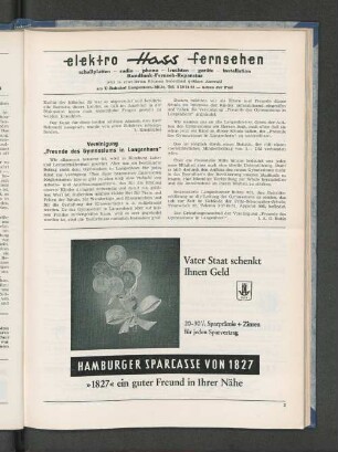 Vereinigung "Freunde des Gymnasiums in Langenhorn"