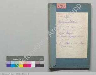 Schreiben von Alfred Krupp betr. Panzerkanone. [Inhaltsverzeichnis, Regest und auszugsweise Abschrift der Archivalie FAH 2 P 1]