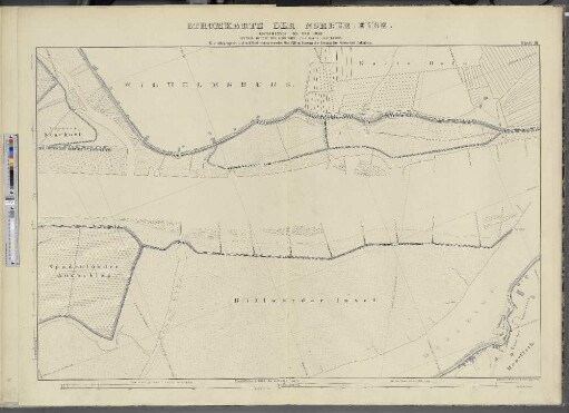 Blatt III. : Wilhelmsburg. Kalte Hofe. Grosser Stackort. Spadenlander Ausschlag. Billwärder Insel. Moorfleth.