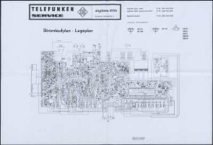 Schaltbild: Telefunken digitale 200