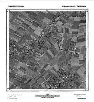 Grotenrath, Gauß-Krüger-Koordinaten: Rechtswert: 2504, Hochwert: 5644