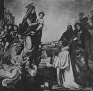 Vision des heiligen Bernhard
