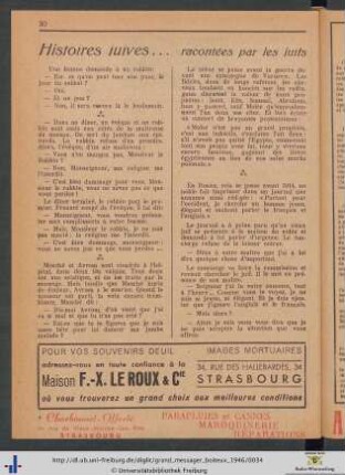 Histoires juives ... racontées par les juifs.