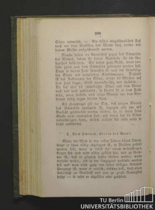 2. Vom Schönen, Klären des Weins.