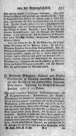 Vermischte Schriften. T.1.
