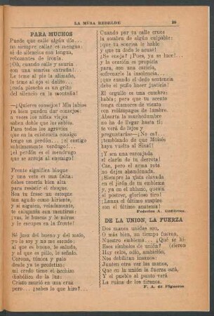 Para muchos