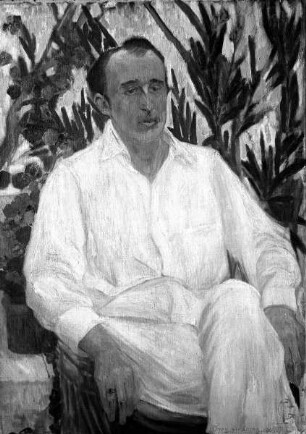 Bildnis des Komponisten Frederick Delius