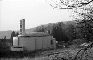 Badenweiler: St. Peter Kirche, Rückansicht von Südosten