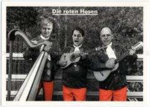 Satirische Postkarte zur SPD