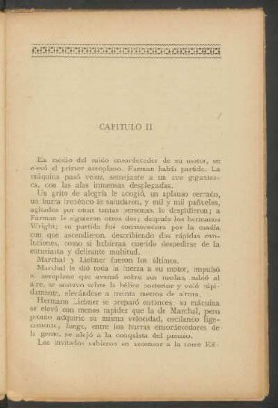 Capítulo II - [Incluido una segunda vez]