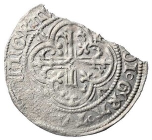 Fundmünze, Meißner Groschen, um 1393 - 1395