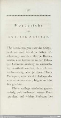 Vorbericht zur zweiten Auflage