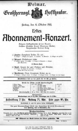 Abonnement=Konzert