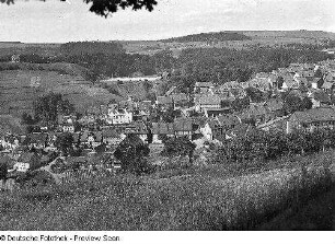 Sankt Andreasberg, Blick auf die Unterstadt vom Glockenturm