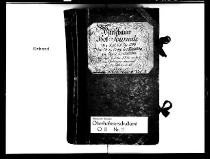 Warschauer Hoftagebücher, 1746 - 1752