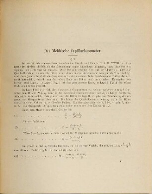 Das Melde'sche Capillarbarometer
