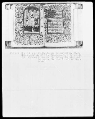 Stundenbuch — Geißelung Christi, Folio 143verso
