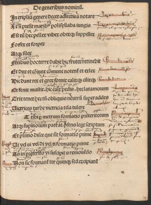 Capitulu[m] Quintu[m]. [De formatione praeteritorum]