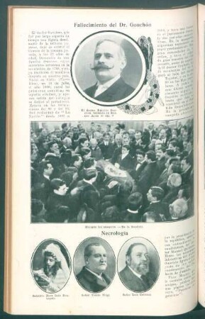 Fallecimiento del Dr. Gouchón