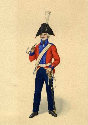 Uniformbild, Schleswigsches Reiterregiment