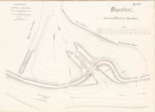 Schleuse, Kossenblatt: Lageplan 1:500
