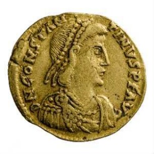 Münze, Solidus, 408 - 411 n. Chr.