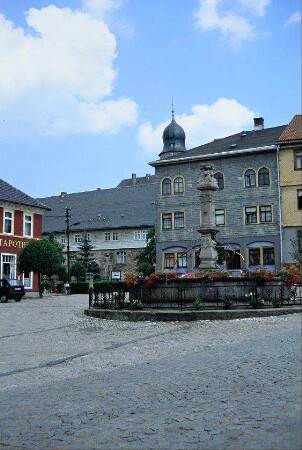 Marktplatz mit Brunnen