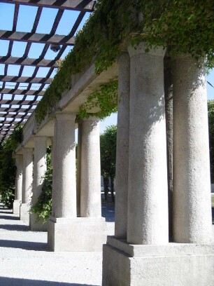 Breslau: Pergola auf der Jahrhundertausstellung