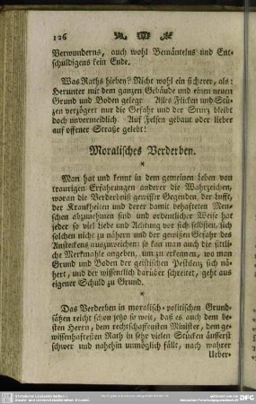 Moralisches Verderben