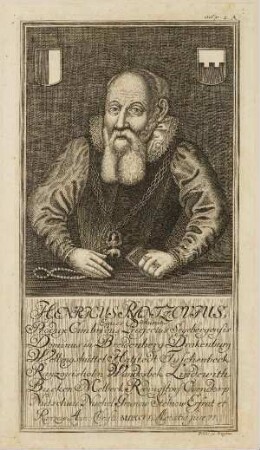 Bildnis von Heinrich Rantzau (1526-1598)