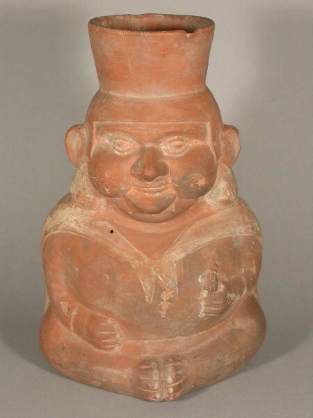 Seated anthropomorphic figure