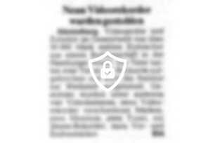 Neun Videorekorder wurden gestohlen