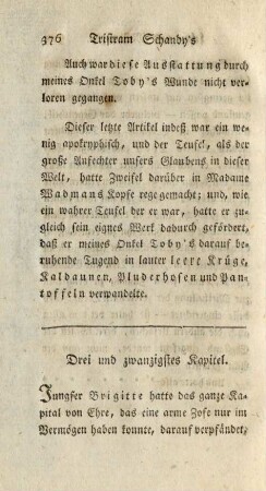 Drei und zwanzigstes Kapitel