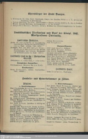 Handels- und Gewerbekammer zu Zittau