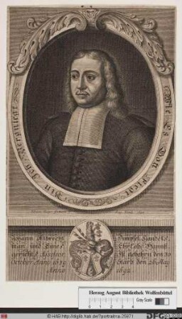 Bildnis Johann Albrecht Dimpfel