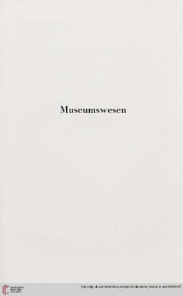 Museumswesen