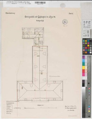 Olpe, Amtsgericht und Gefängnis, Grundriss Dachgeschoss