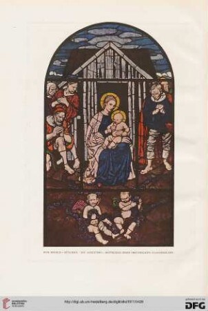 Glasgemälde von Robert Engels