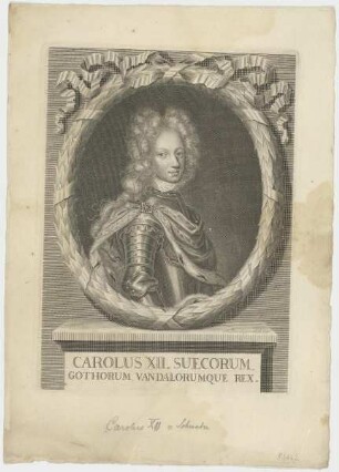 Bildnis des Carolus XII.