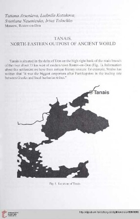 10: Tanais : north-eastern outpost of ancient world