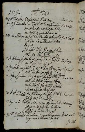 Ex Catal. Libr. Hag. Com. d. 18. Dec. 1752. per Pet. Gosse [nebst beigefügten Werken].