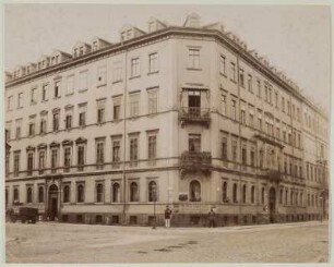 Dresden-Altstadt, Lüttichaustraße? Wohnhaus (um 1875)