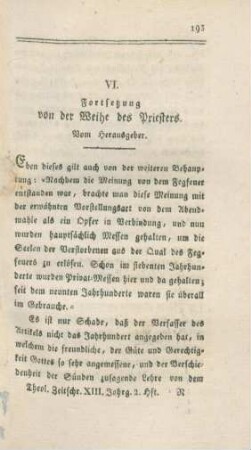 193-283 Von der Weihe des Priesters : Fortsetzung