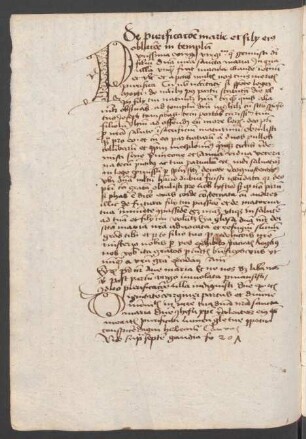 De Purificatione Mariae