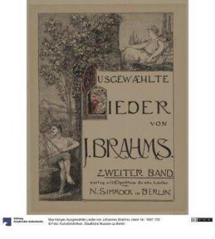 Ausgewählte Lieder von Johannes Brahms